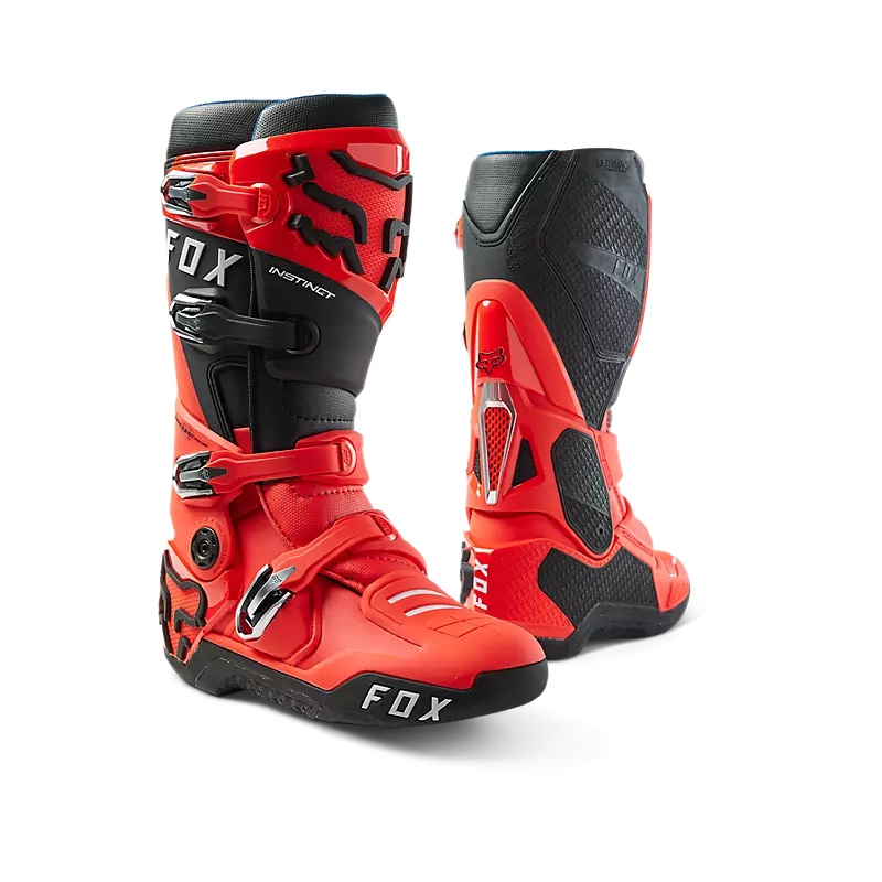 Instinct Boots – Flo Red Flo Red UK 8