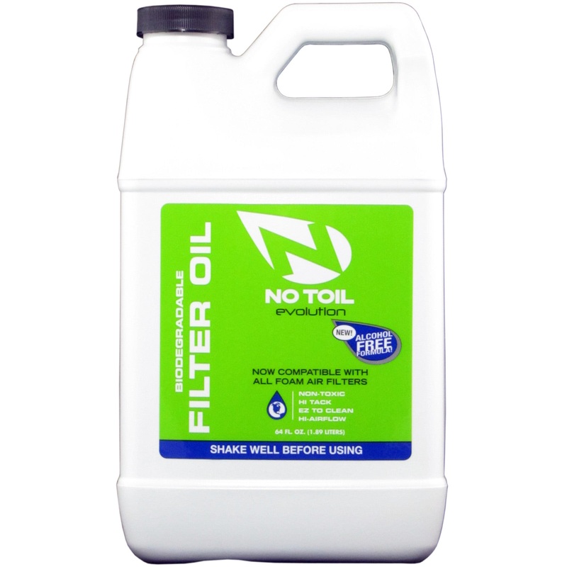 No Toil Evo Air filter oil 1 / 2 gallon 1/2 gallon Black