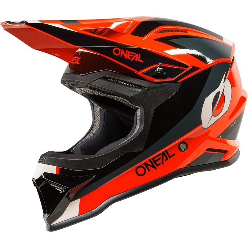 1SRS Youth Helmet V.24 Stream Medium Black / Red