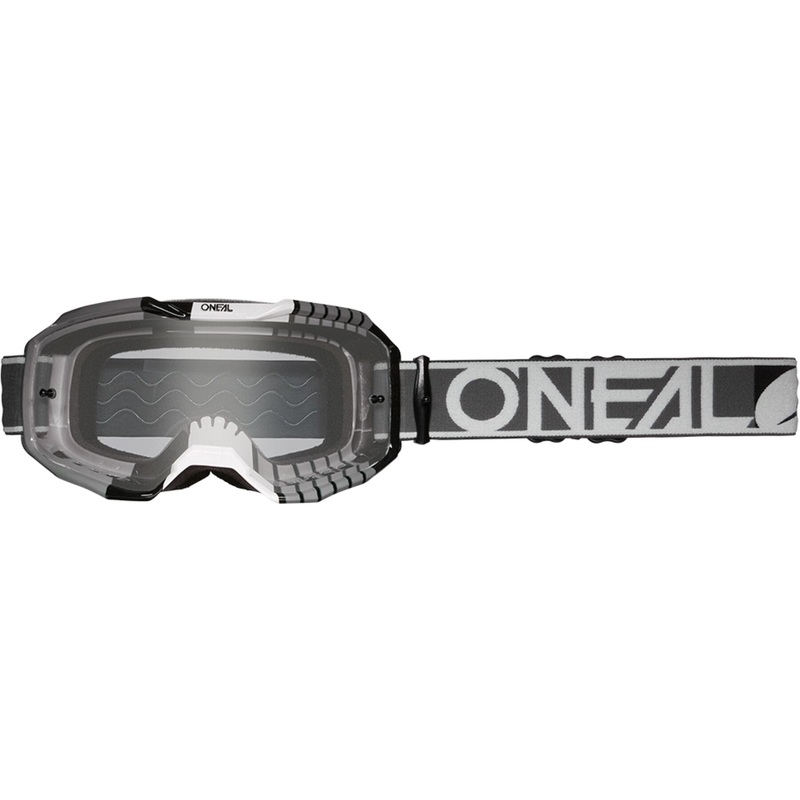 B-10 Goggle DUPLEX G/white/black – clear One size