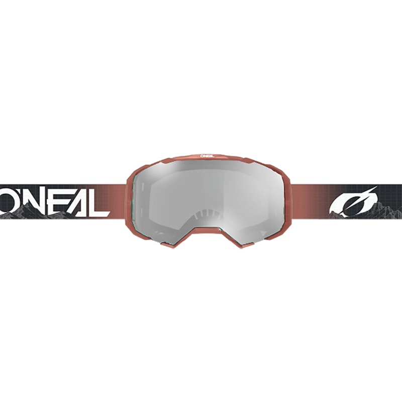 B-22 Goggle Covert BLACK/RED One size black/white – clear