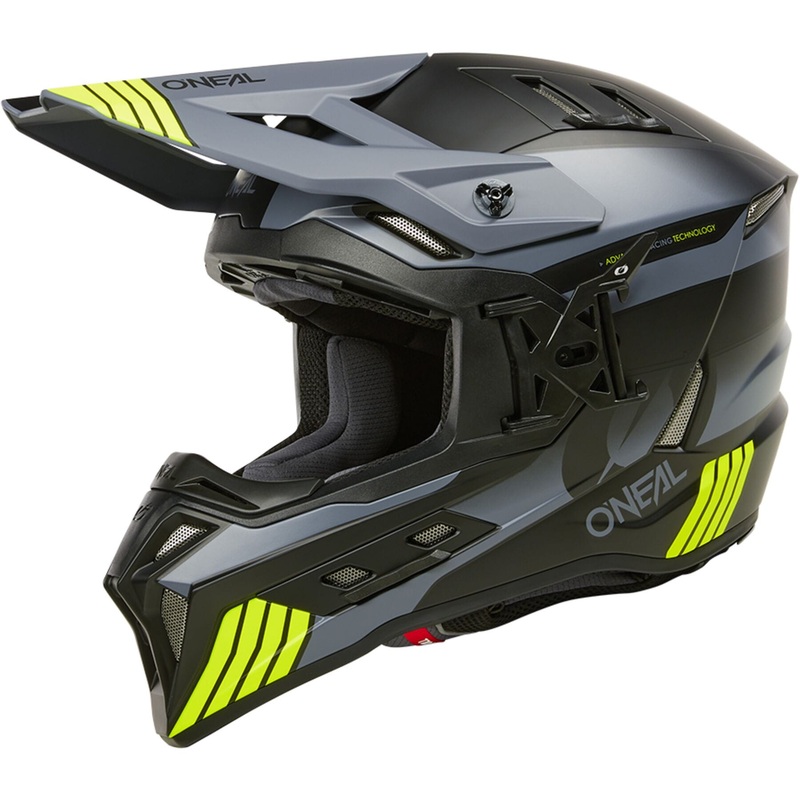 EX-SRS Helmet HITCH black/G/neon yellow M (57/58 cm) Medium