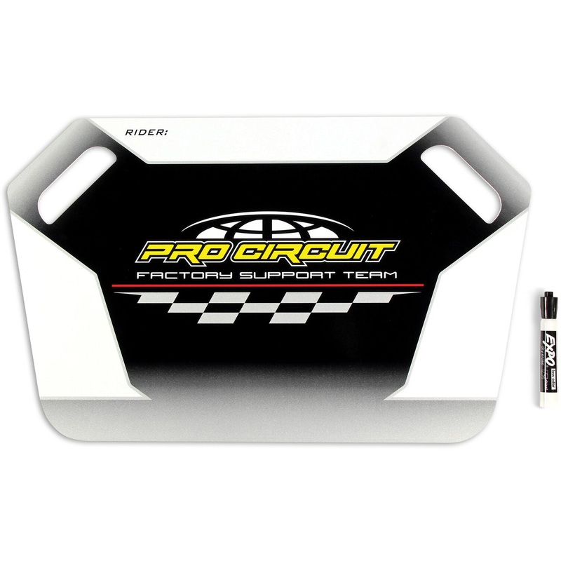 Pit Board with Marker One size White