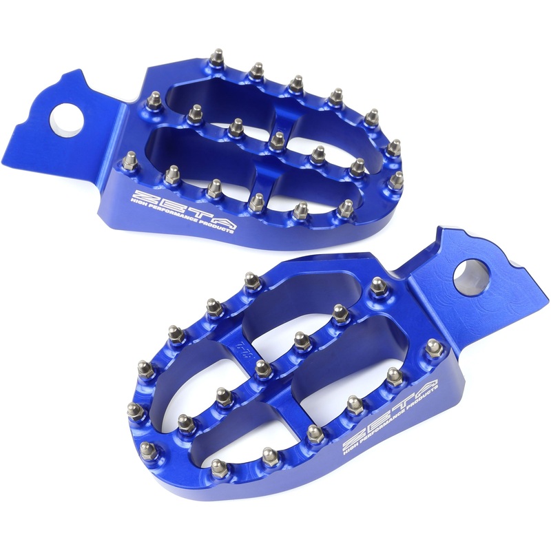 ZETA Aluminum FootPegs Husky FC 16-21, TE/FE 17-21 Blue One size Blue