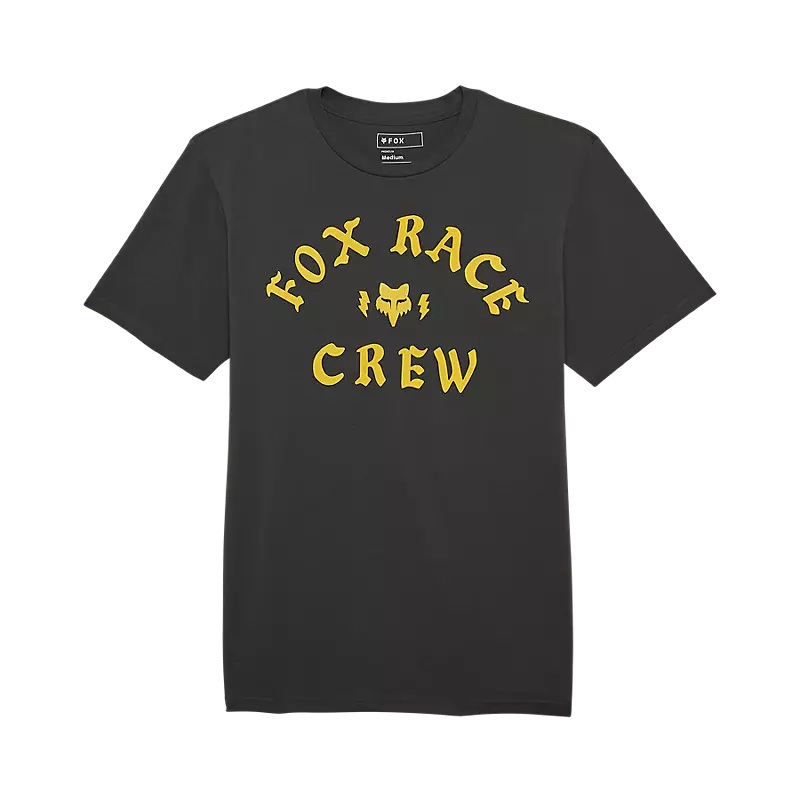 Fox Race Crew Premium Tee Dark Shadow Small