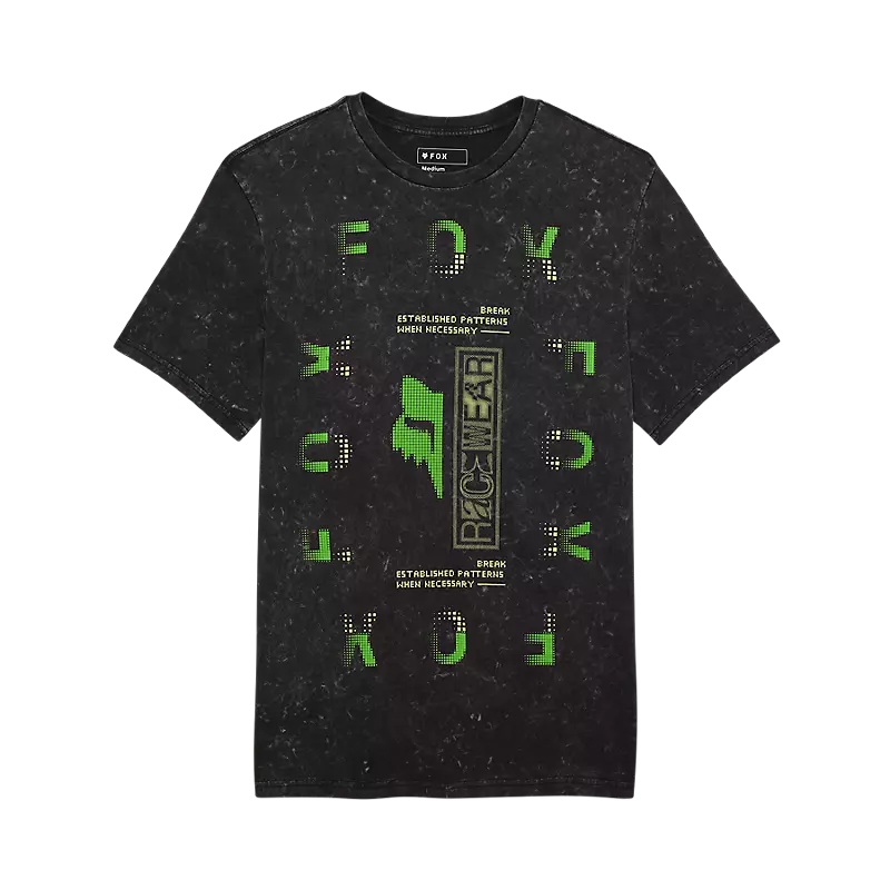 Fox Throttle Premium Tee Black Small