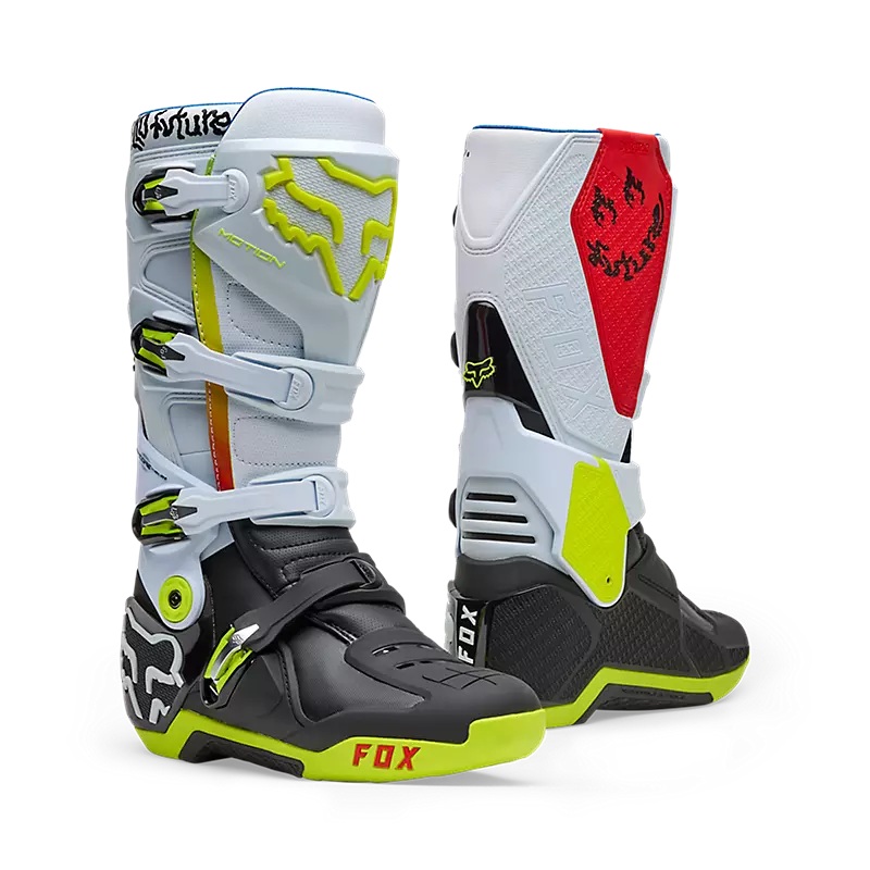 Motion Hello Future Boots UK 8 Red/Black/White