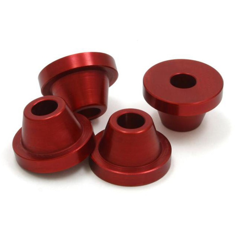 Rubber killer red 4 pieces Honda CR, CRF 250 04-, CRF450 02- Red