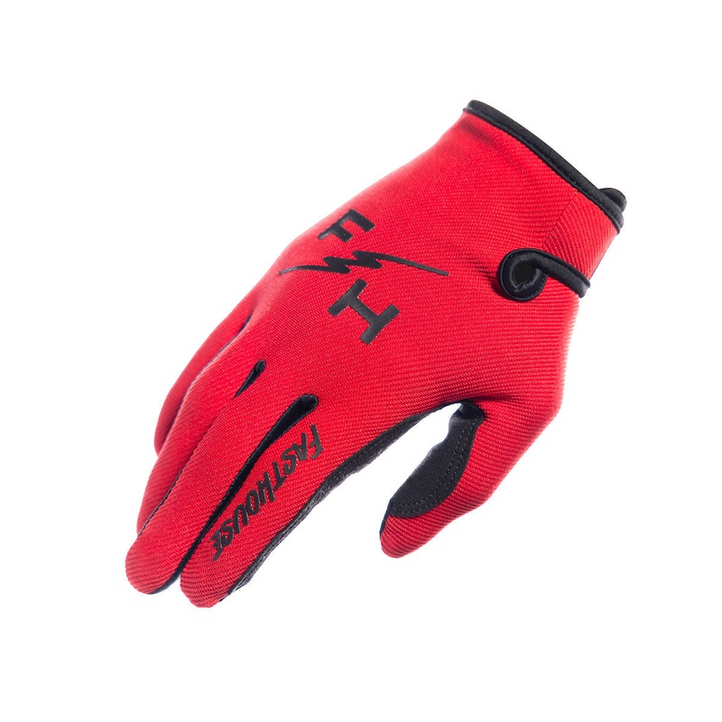 Carbon Eternal Youth Glove – Red YXS