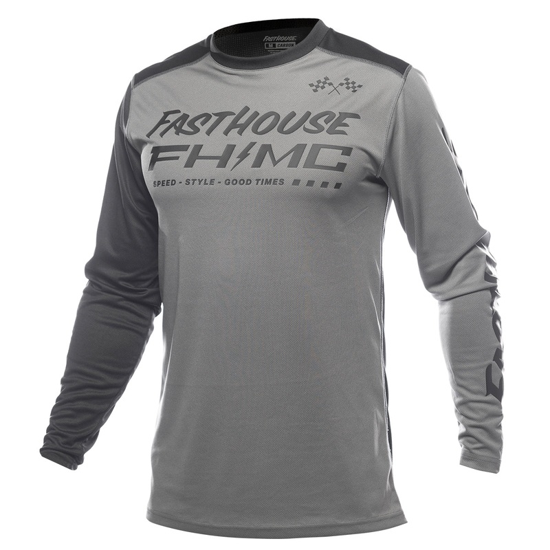 Carbon Method Jersey – Gray/Black S