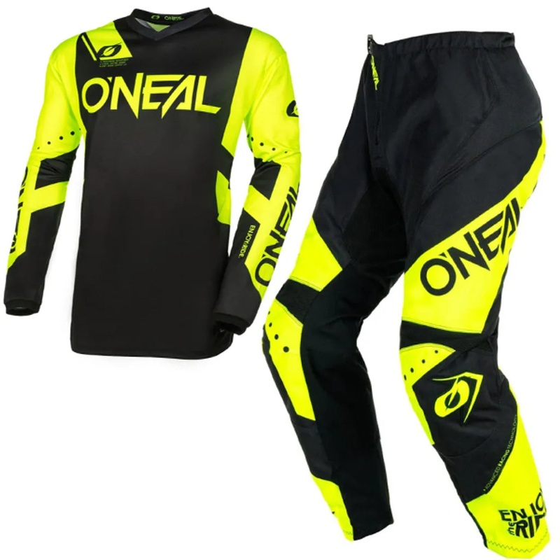 Element Racewear V24 Kit Combo – Black/Yellow Large 28