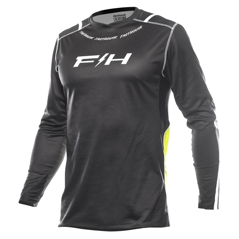 Elrod Nitro Jersey – Black Neon S