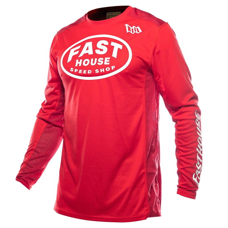 Grindhouse Air-Cooled Ramble Jersey – Red S