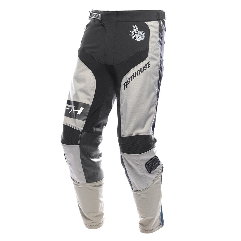 Grindhouse Club Pant – Light Gray/Black/Teal 28