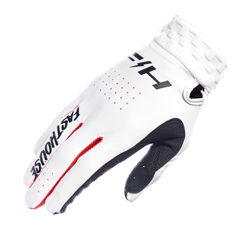Helix Circuit Glove – White SM