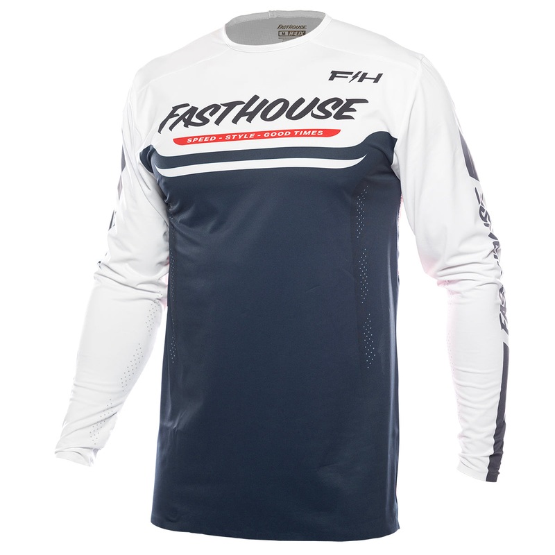 Helix Circuit Jersey – Navy/White/Red S