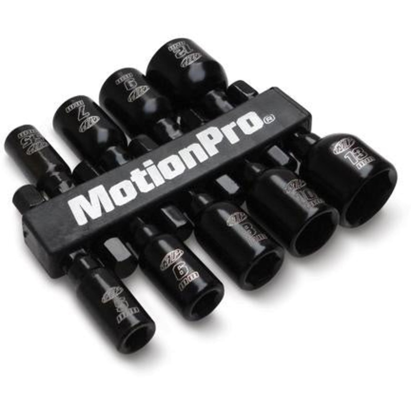 Magnetic Hex-Drive Socket set for MP bit drivers (UTL0557 and UTL0556) – T-Handle One size Black