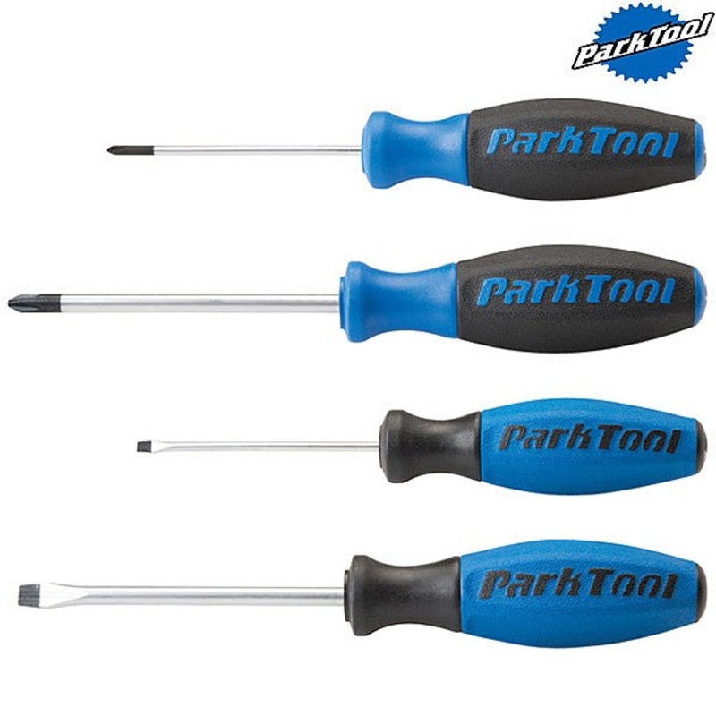 Park Tool SD-Set – Set of 4 Screwdrivers 0/2/3/6 SD 0/2/3/6 Black