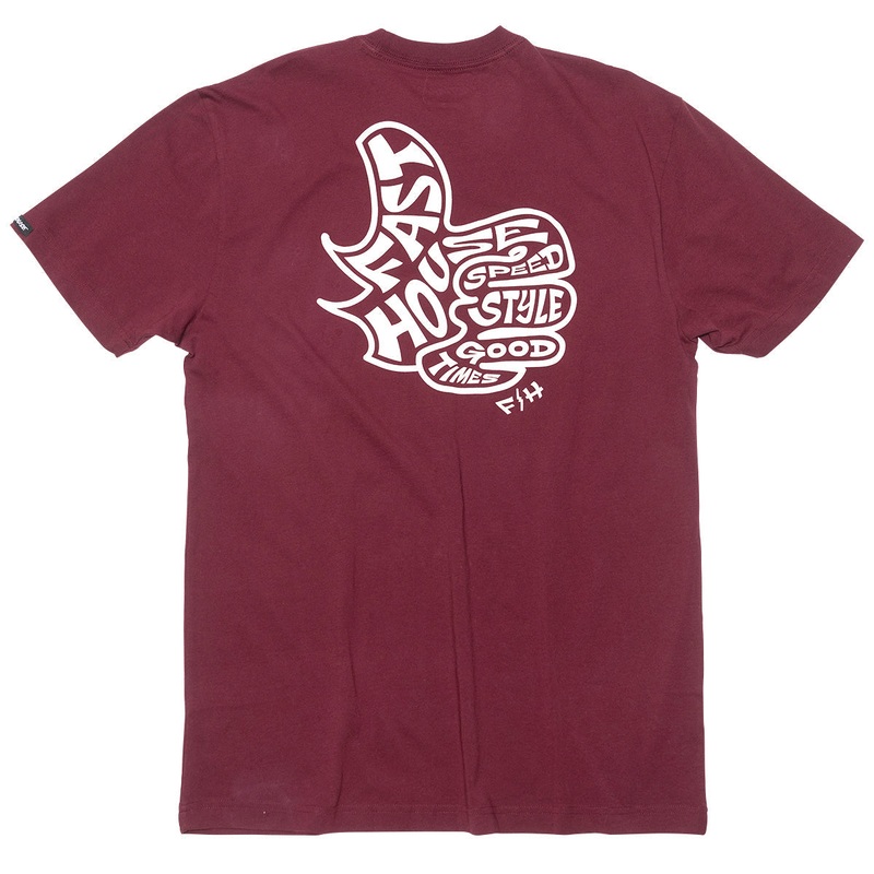 Satisfaction Tee – Maroon S