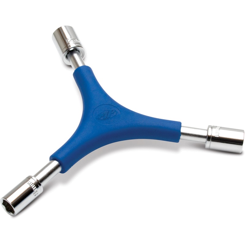 Y – Drive 1/4″ Wrench with 8, 10, 12 mm sockets and 4, 5 8mm Allen Keys – T-Handle 1/4 inches Blue