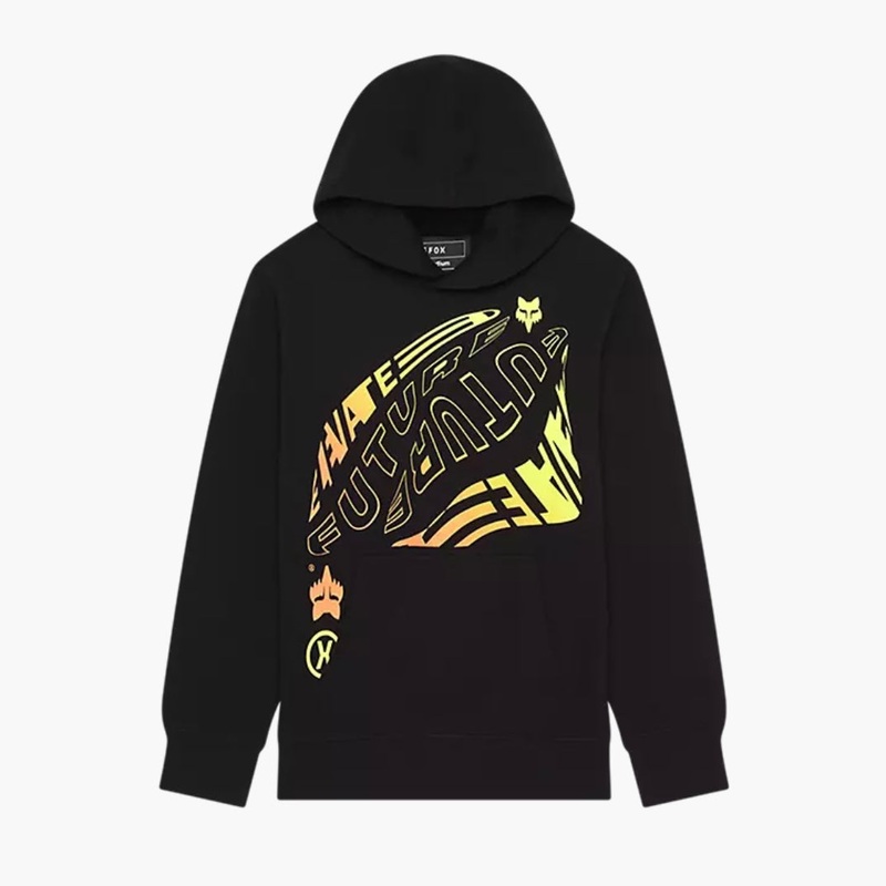 Youth Fox Elevated Hoodie – Black Youth XS