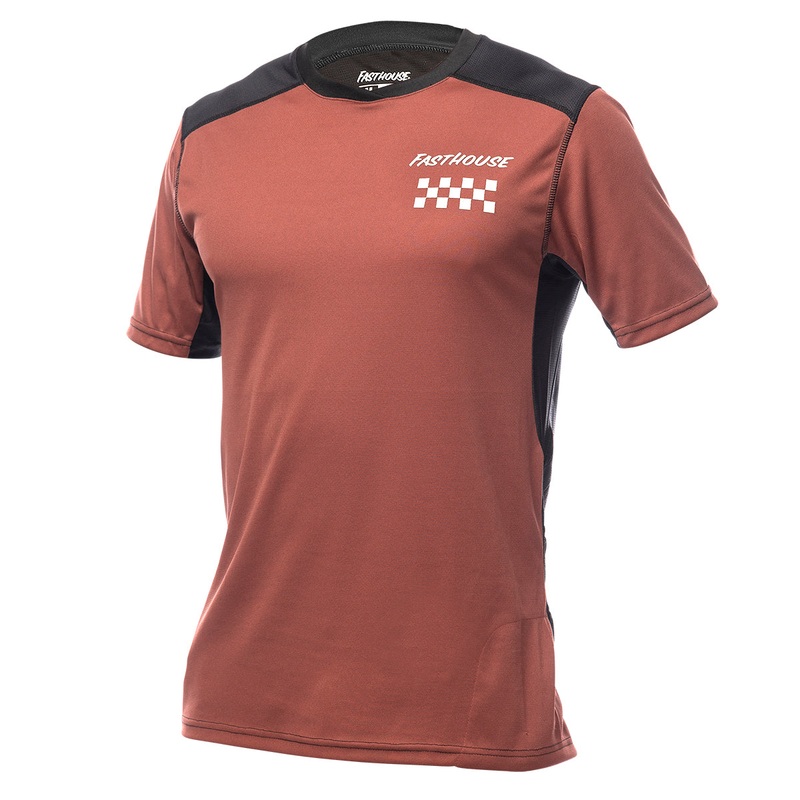 Alloy Rally Short Sleeve Jersey – Clay/Black S
