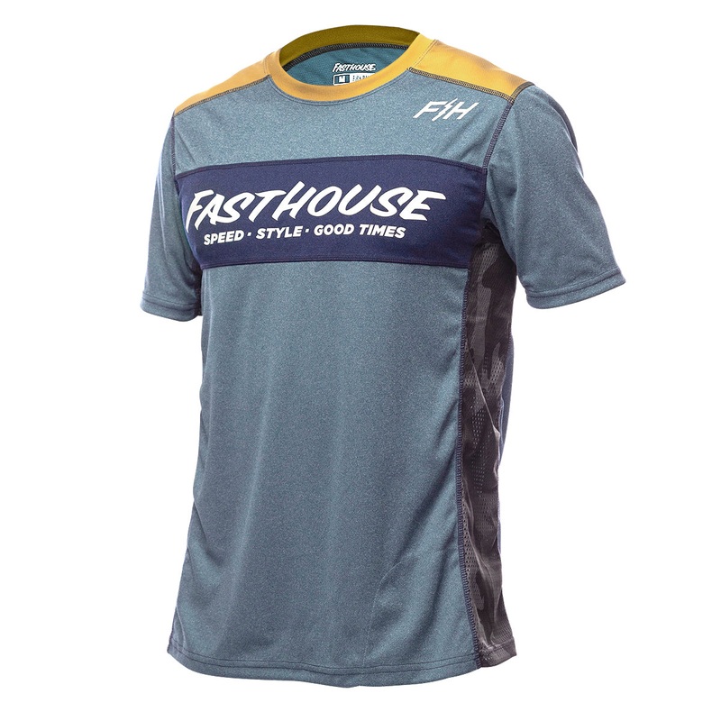 Classic Acadia Short Sleeve Jersey – Heather Indigo S