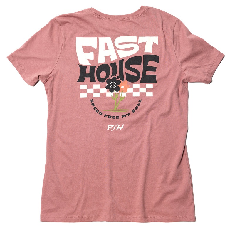 Flourish Women’s Tee – Terracotta WSM