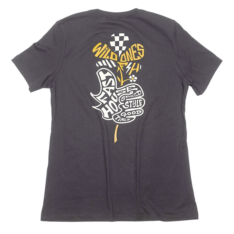 Garden Party Women’s Tee – Black WSM