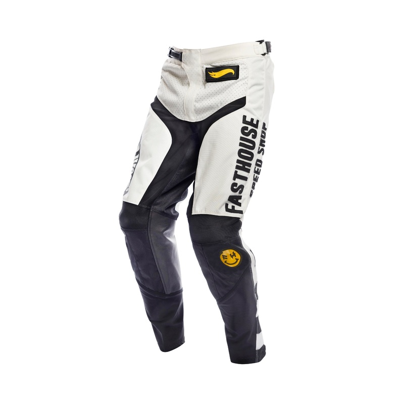 Hot Wheels Grindhouse Youth Pant – White/ Black Y20