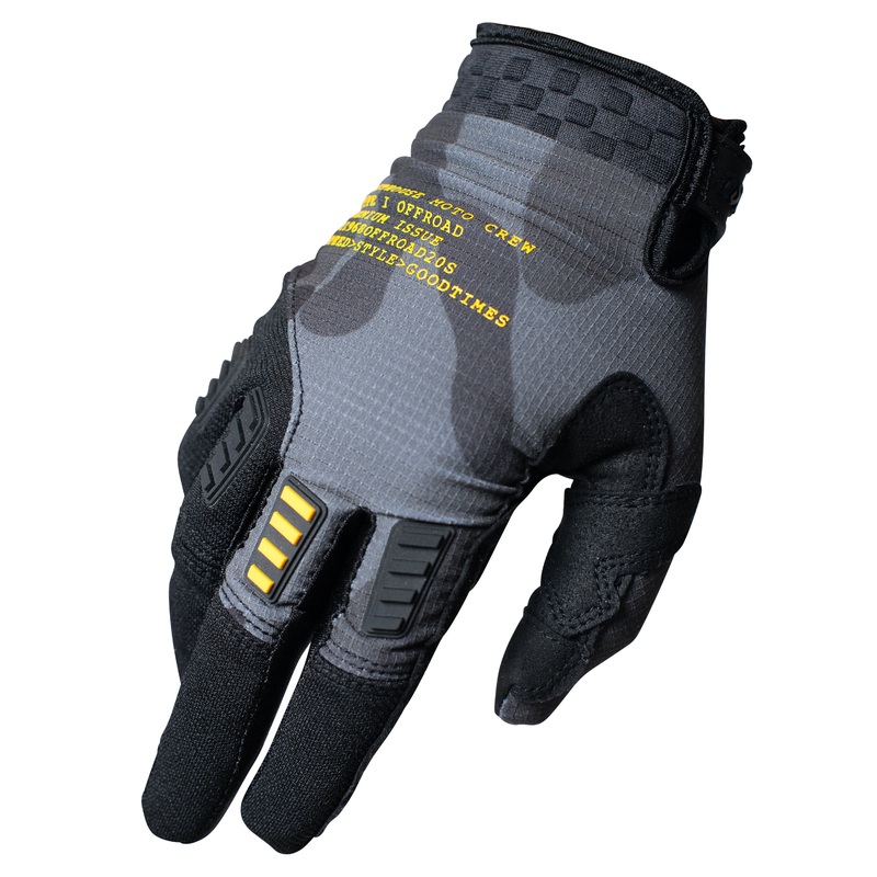 Off-Road Strike Gloves – Camo/Black S