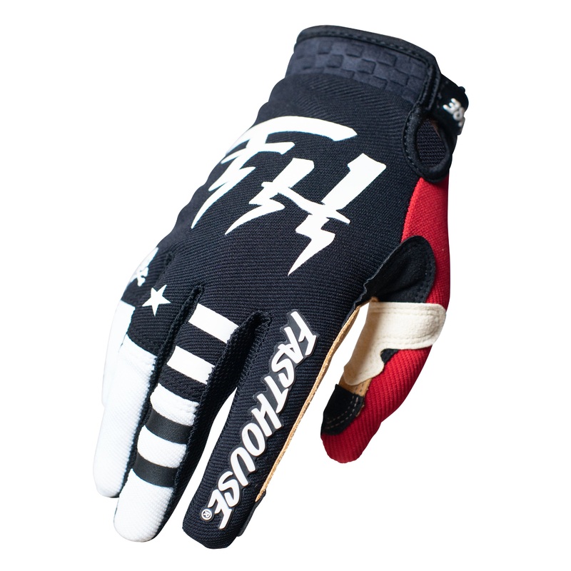 Speed Style Bereman Youth Gloves – Black/Cream YS