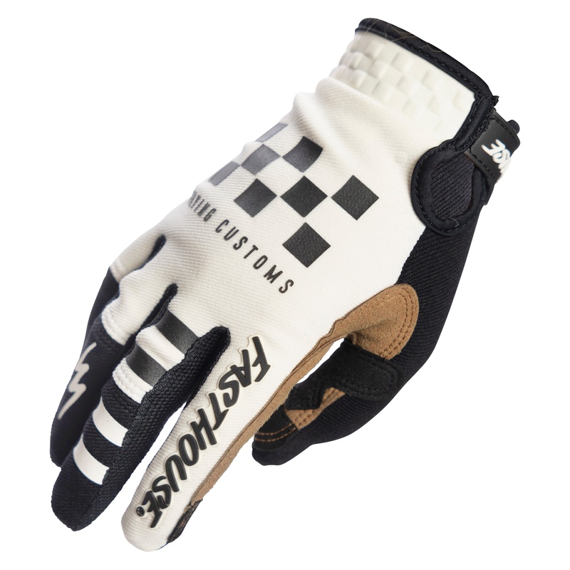 Speed Style Hot Wheels Glove White/ Black S