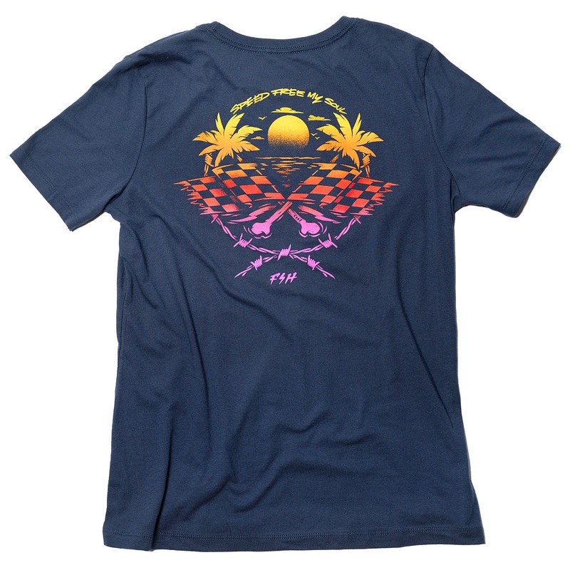 Sun Struck Women’s Tee – Vintage Navy WSM