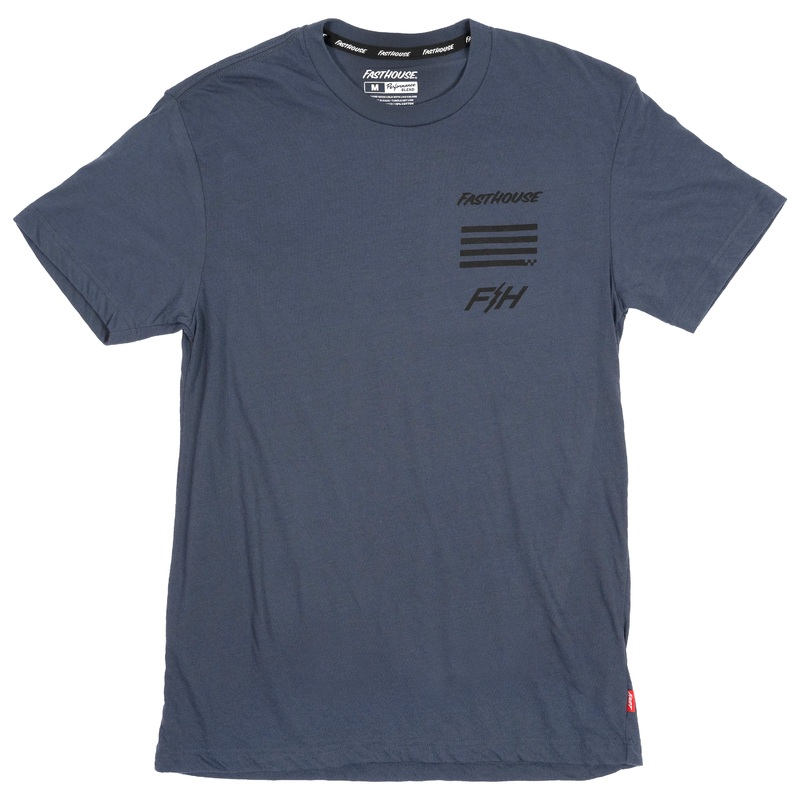 Trace Short Sleeve Tech Tee – Indigo S