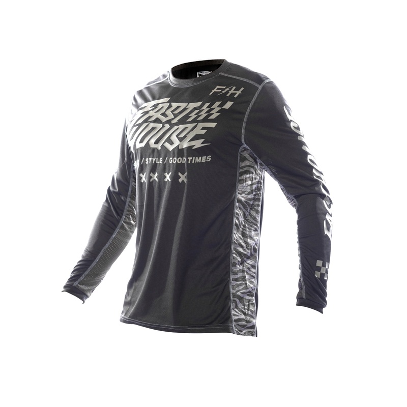 Youth Grindhouse Rufio Long Sleeve Jersey YS Black