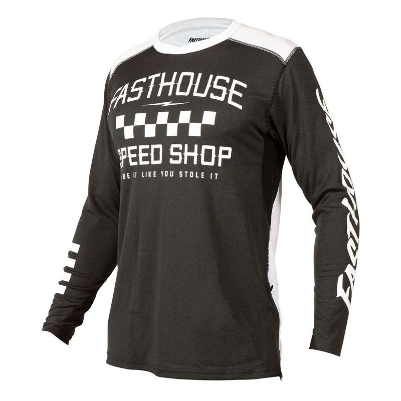 Alloy Roam LS Jersey – Heather Black S