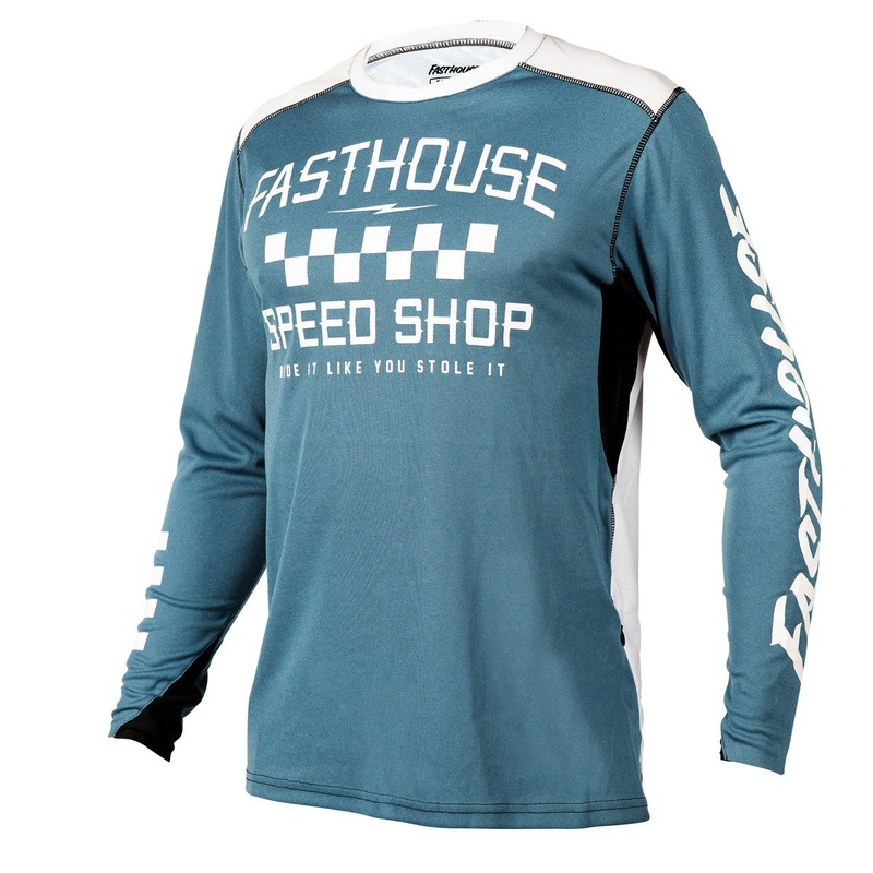 Alloy Roam LS Jersey – Heather Slate S