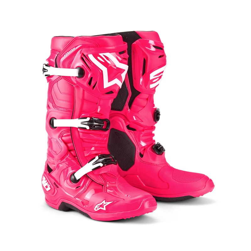 Alpinestars Tech 10 – Diva Pink / White UK 6 / US 7 / EU 40.5