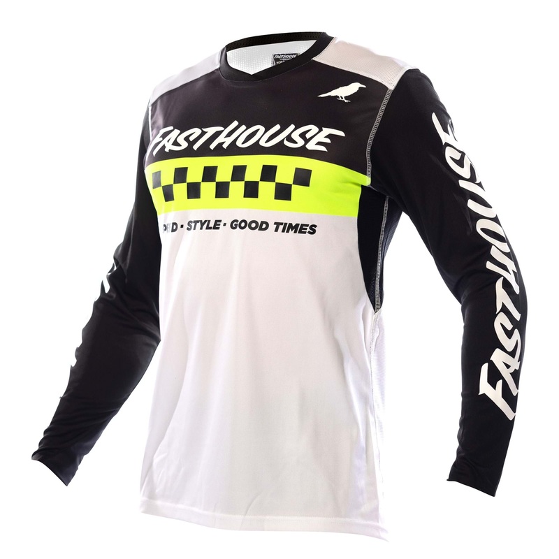 Elrod Jersey – Black/High Viz S
