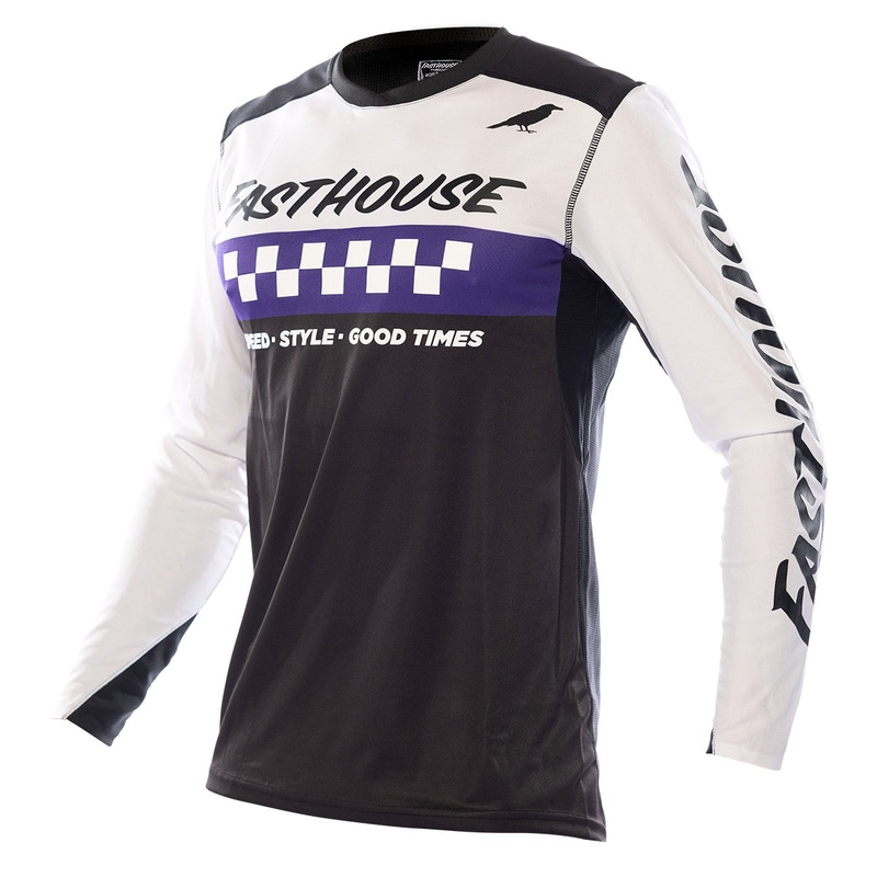 Elrod Jersey – White Purple S