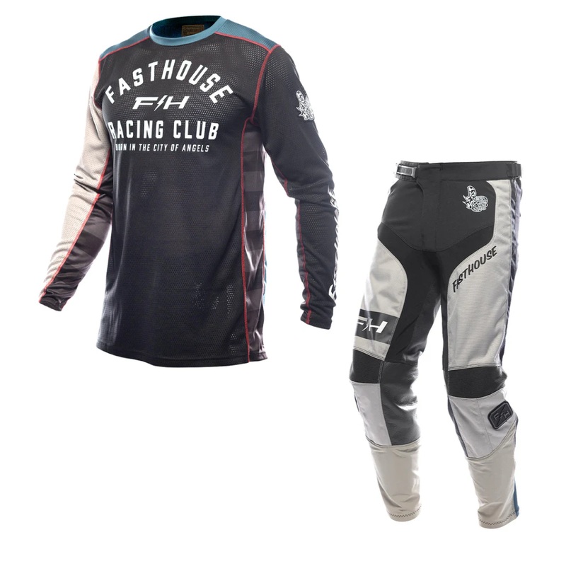 Grindhouse Air-Cooled Club Kit Combo – Black/Teal S 28