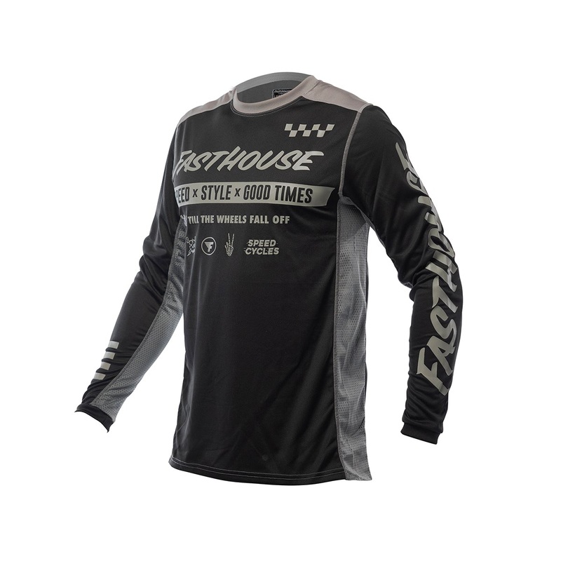 Grindhouse Domingo Youth Jersey – Black YSM