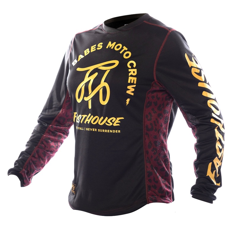 Grindhouse Golden Script Women’s Jersey – Black WSM