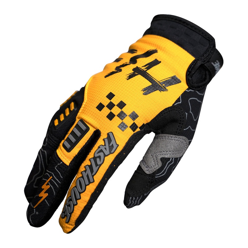 Off-Road Glove – Amber/Black S