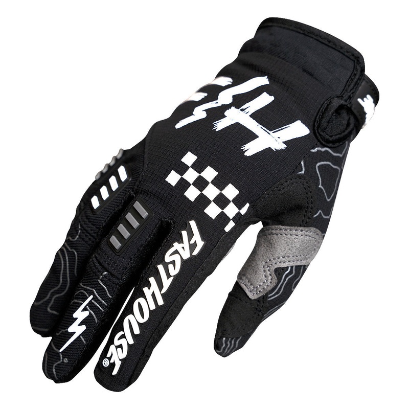 Off-Road Glove – Black/White S