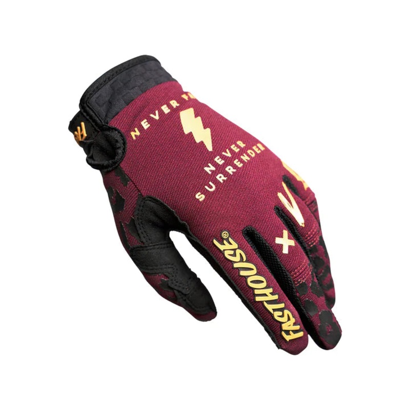 Speed Style Golden Girl’s Glove – Maroon YSM