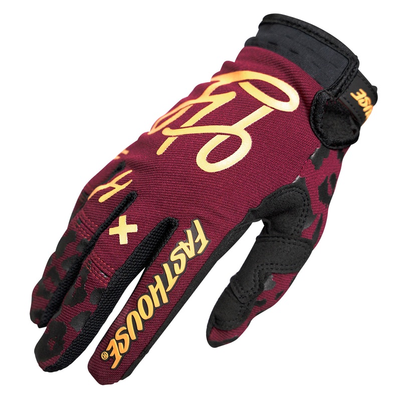 Speed Style Golden Women’s Glove – Maroon WSM