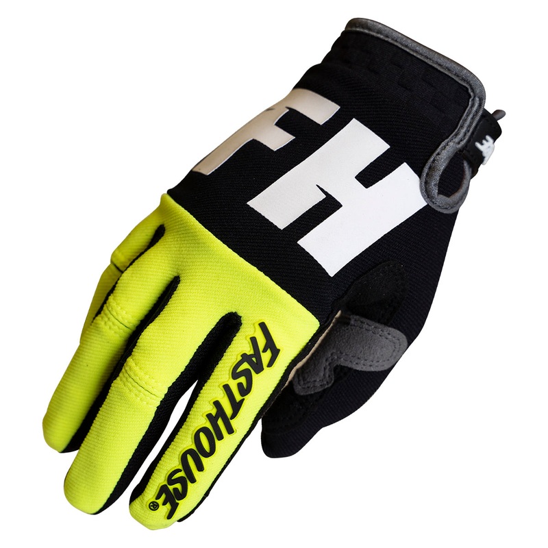Speed Style Remnant Glove – Black/High Viz S