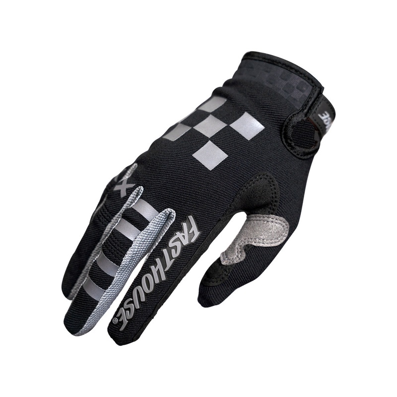 Speed Style Rufio Youth Glove – Black/Grey YSM